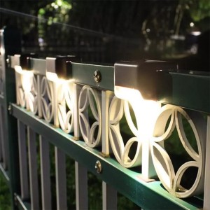 Led Solar Stair Lamp Ip65 Waterproof Outdoor Garden Pathway Yard Patio Stairs Steps Fence Lamps Solar Night Light