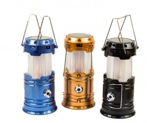 3 IN 1 Collapsible Outdoor Portable lighting Waterproof Hanging Tent Flashlight Power by 3 AA Led Flame lantern camping light C31