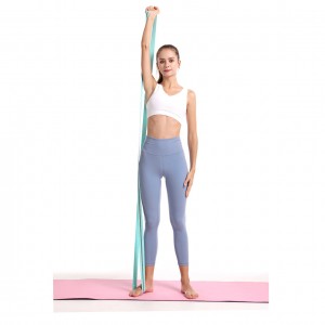 Yoga Long Tension Buttocks Circle 2M Squat With Dance Stretch Belt Stretch Belt Set One-Word Horse Resistance Belt KP-19