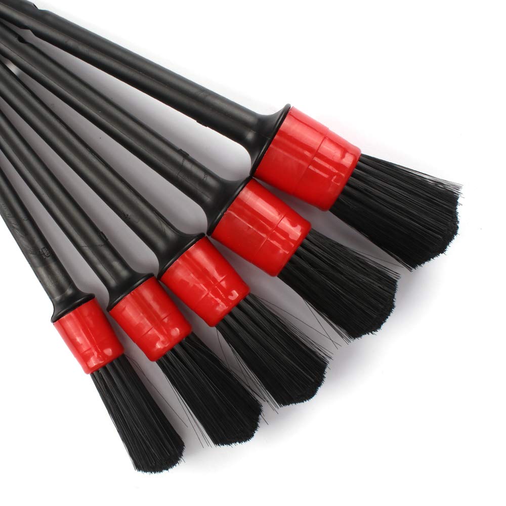 Car Detailing Brush Black Red Customized Item Pcs Plastic Color Material Origin Type Size Place CT-10