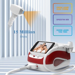 MHB-23 Laser machine Beauty Salon medical portable laser hair removal China diode Best selling high power 800w Good effect portable safety laser for home