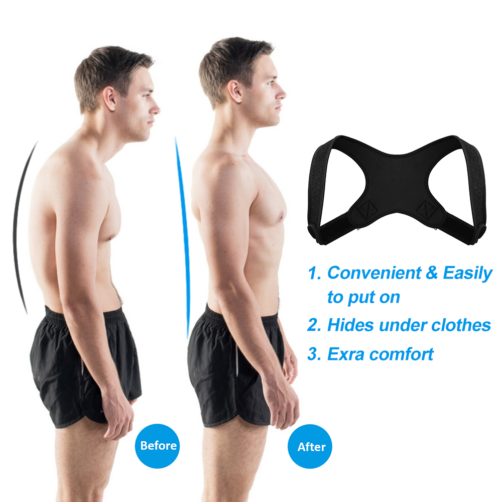 back Brace lumbar support the posture corrector បុរស និងស្ត្រី posture corrector SB-08