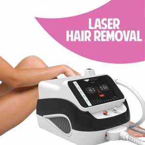 MHB-23 Laser machine Beauty Salon medical portable laser hair removal China diode Best selling high power 800w Good effect portable safety laser for home