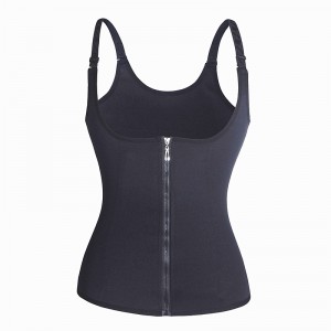 Korpo Shaper Veŝto Ŝultro Rimeno Buko Bodysuits Shapewear Tummy Kontrolo Sportoj Plasto Subbusto Slimming Binding Band Talio WS-18