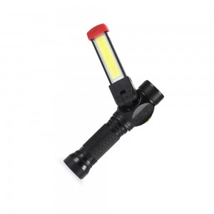 Portable USB nofëllbar Magnéitesch Cob Led Worklight Waasserdicht Inspektioun Liicht Auto Reparatur Lamp Noutfall Outdoor Aarbecht Liicht WL23