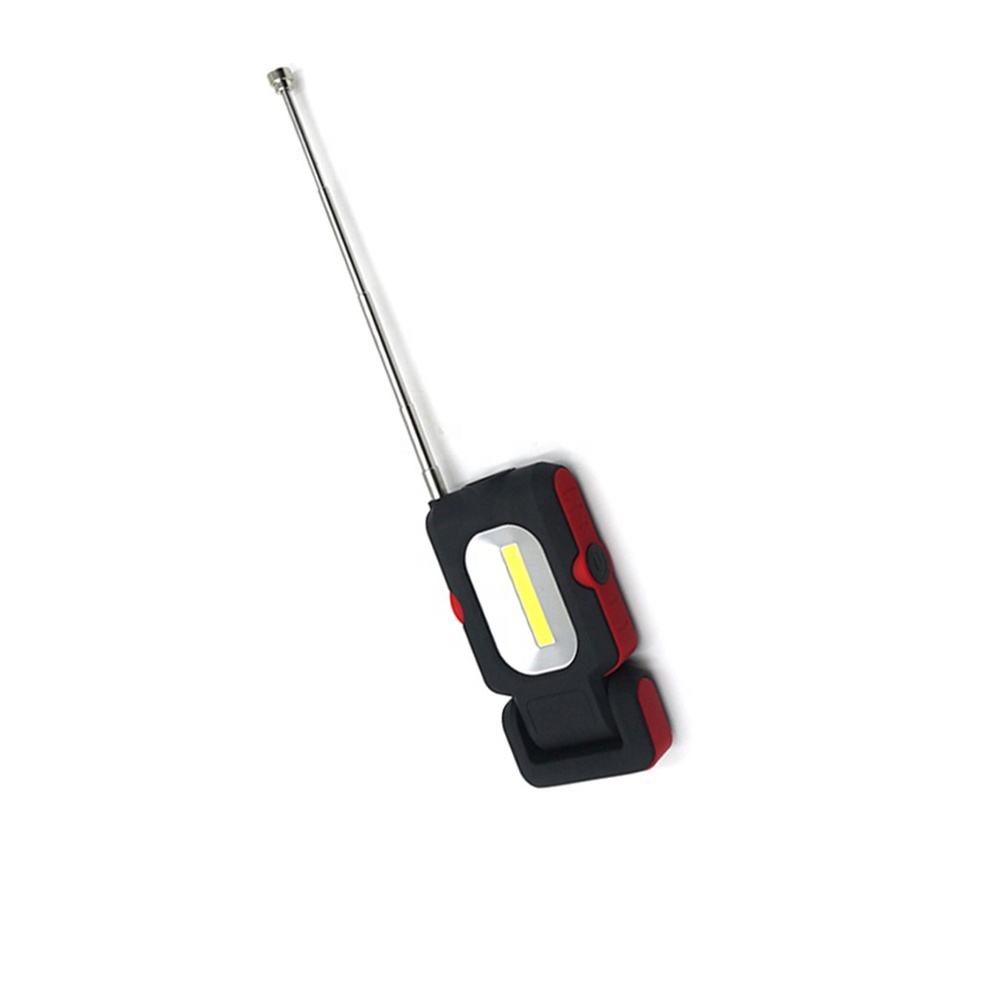 3 AAA Battery Powered Cob Led Emergency lamp portable Car Repaire light magnetic worklight antenna inspection COB LED Work Light WL29