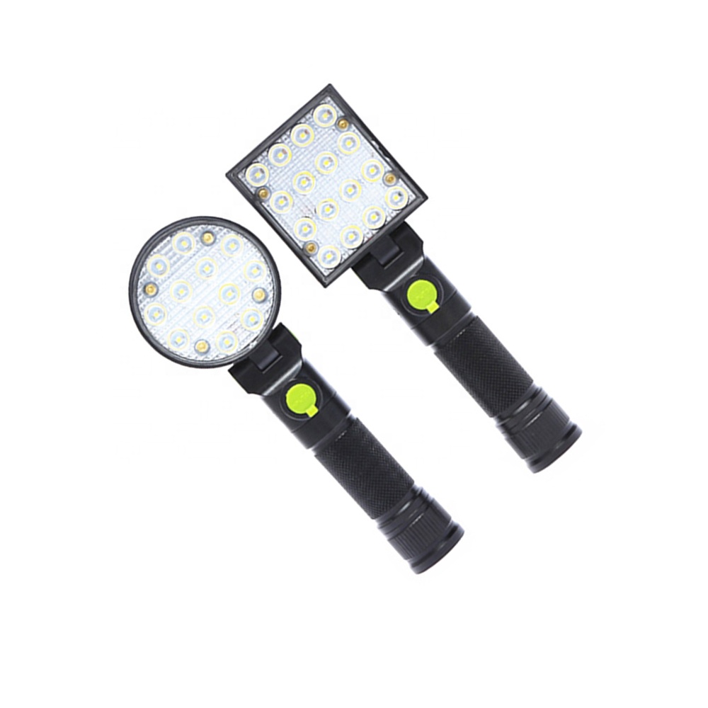 Portable Rechargeable Led working light with magnetic base handheld auto repair emergency USB Worklight cob Flexible work light WL34