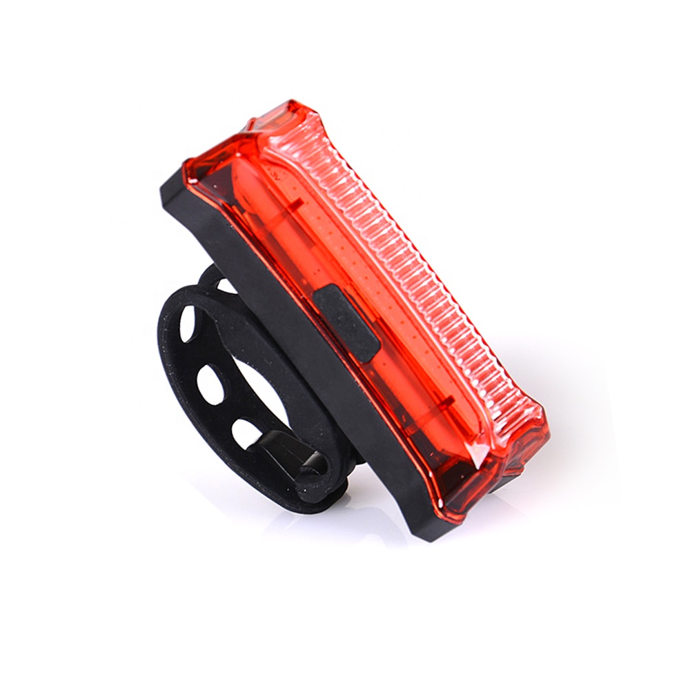 Ultra bright COB Cycle Rear Torch USB Charging Bicycle Seatpost lamp Night Riding warning Back light brightest bike tail light B243
