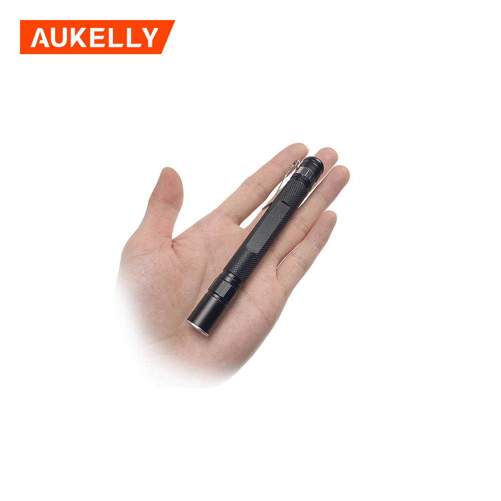 Aukelly Mini Mahery UV 390nm LED Pen Light Purple Blacklight Portable kely uv jiro fanilo
