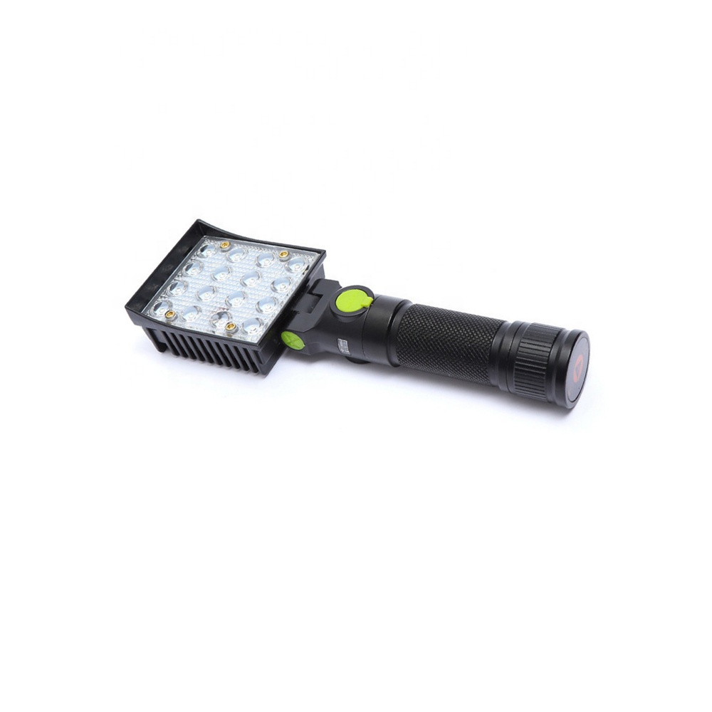 Рачно сигнално светло за терен за итни случаи Работно светло LED со магнетна основа Поправка на автомобил USB LED LED флексибилно работно светло WL34