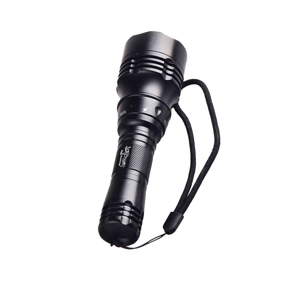 Professional Submarine Diving Torch T6 led Magnetism switch Powerful Waterproof 5 mode Rechargeable Diving Underwater Flashlight