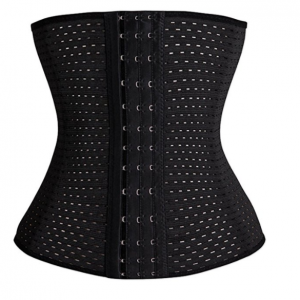 Hollow out Waist Trainer Slimming Cincher Breathable Women Shapewear Tummy Belted Corset WS-14
