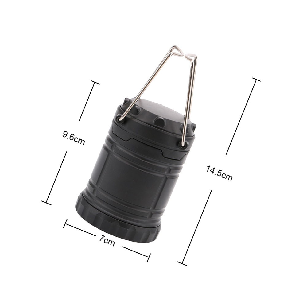 Hiking Collapsible Tent Light Survival Kit Plastic portable Outdoor Hand Multi-functional Emergency 30 led Camping Lantern Light C1