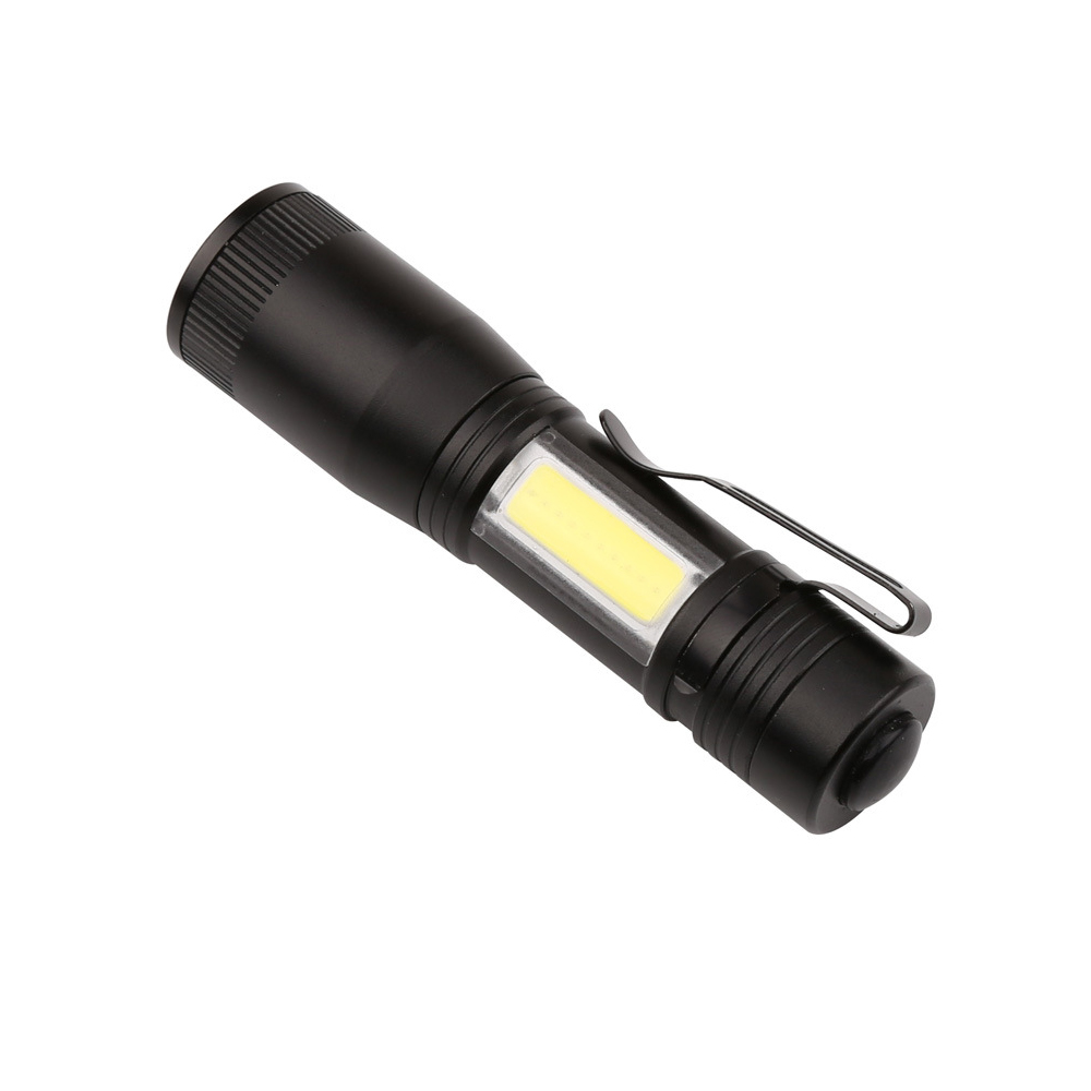 Aluminum alloy Mini COB Flashlights 350LM XPE Flash Light Torch emergency Lamp Lanterna LED cob flashlight 14500