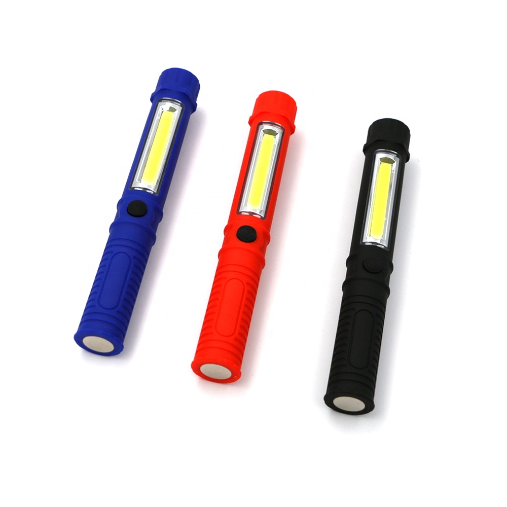 merk senter terbaik lampe de travail magnétique étanche batterie lampe de poche led multi fonction cob lampe led lampe de travail portable WL10