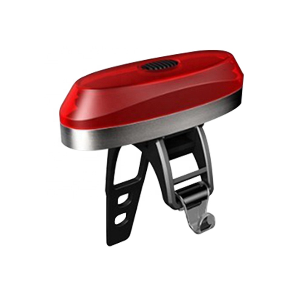 Smart Bicycle Single Sensing Safe Rechargeable Taillight Cycling lamp USB Bike Rear Light Intelligent Brake Induction Tail Light B176