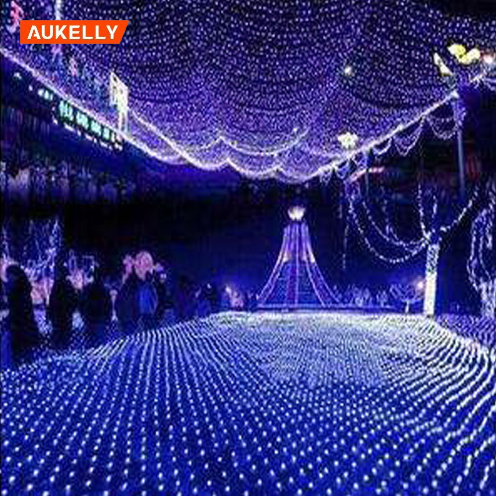 Multiple specifications LED Net courtyard Waterproof flashing string lights outdoor led fairy christmas lights CL30