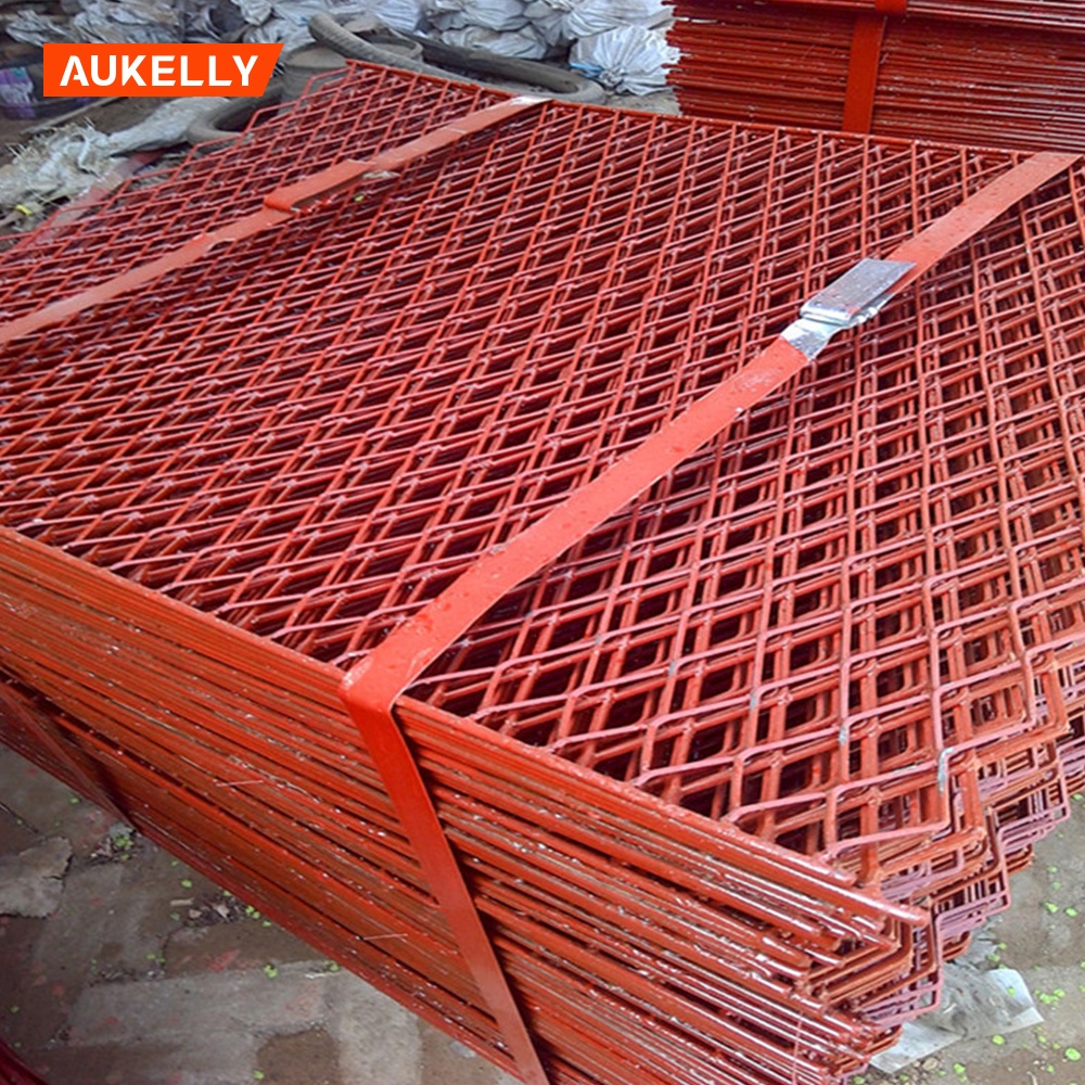 Low Price Expanded Metal Mesh / Machine Press Expand Metal /Fence Privacy galvanized steel wire mesh 4×8 expanded metal lowes