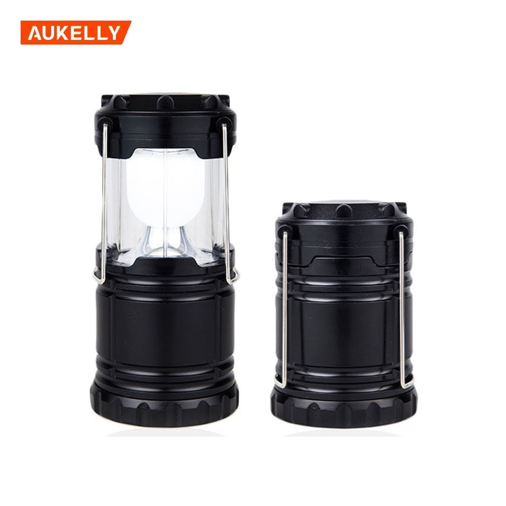 Christmas gift Outdoor camping lantern flashlights collapsible solar lanterns rechargeable led camp lights lamp C2