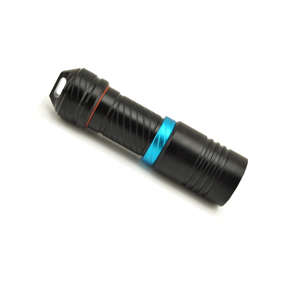 Đèn pin lặn lặn vô cấp 100m Dưới nước linterna de buceo XML T6 Đèn pin lặn LED 1200 Lumen Đèn pin lặn dưới nước