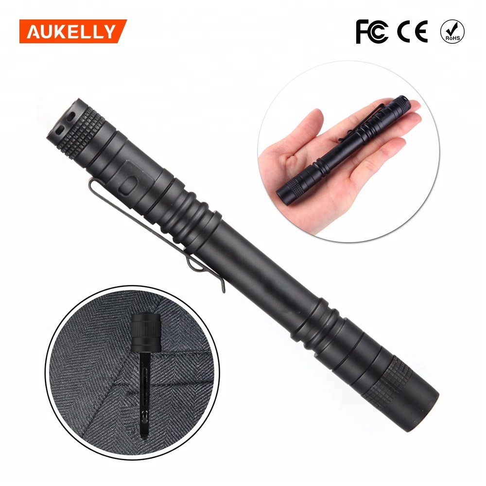 Aluminum alloy Portable Pen Shape flashlight  flashlight