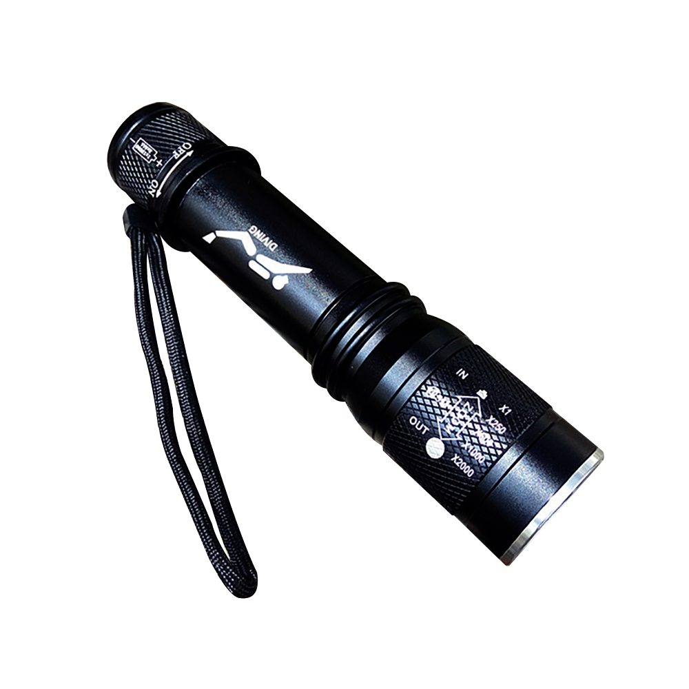 Dimmable Aluminium 1000 lumens IP68 archon diving torch