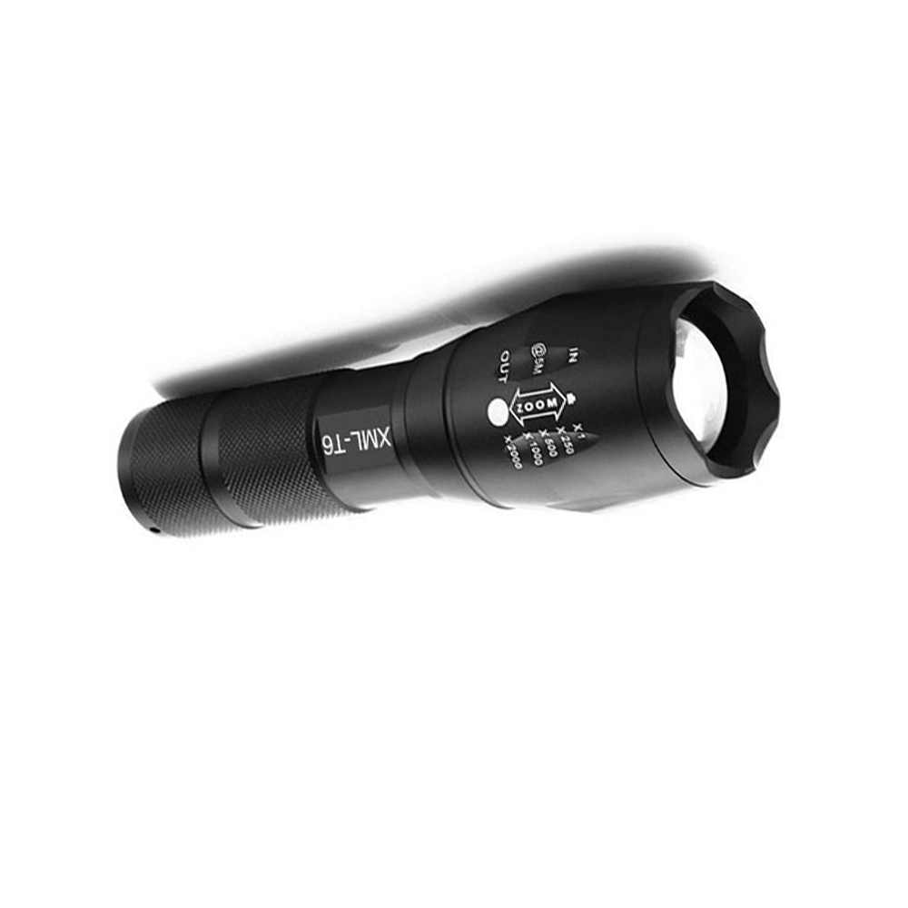 Super Bright XML-T6 Rechargeable 5 Modes 1000lm T6 LED Light Aluminum Alloy Lamp Zoomable Flashlight Torch