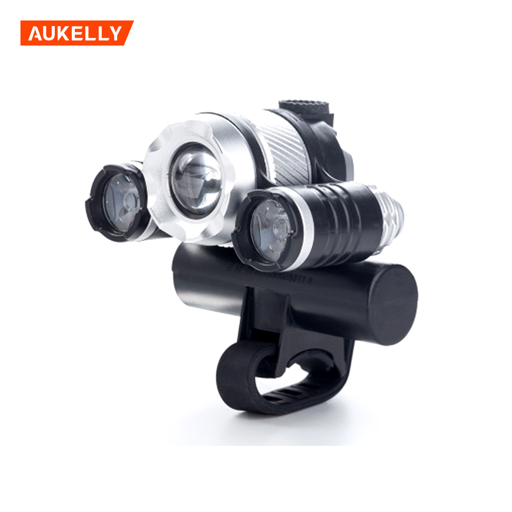 Wholesale Discount  Rechargeable Work Light  - USB inductive zoom bicycle light lamp T6 glare safe bicycle lights B228 – Honest