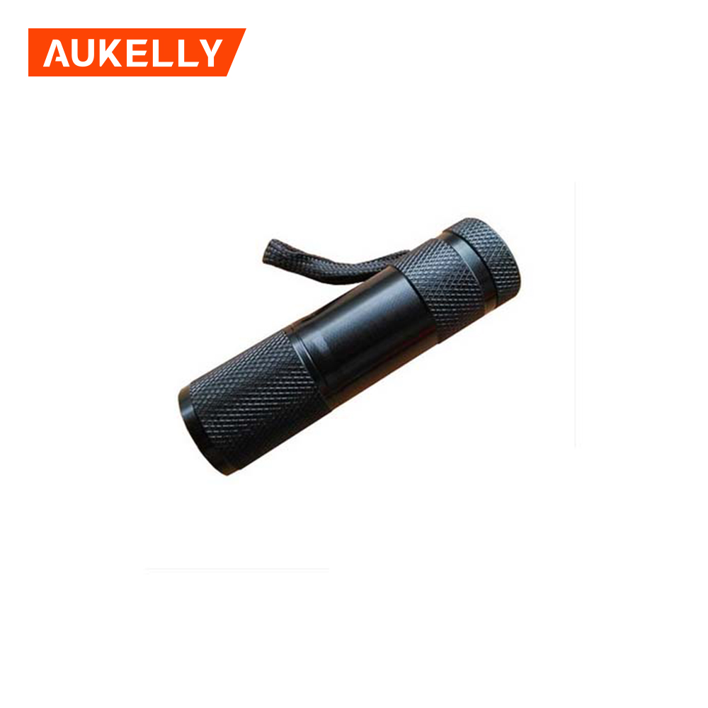 Aukelly 395nm ultra violet pen light mini pocket led uv curing torch portable uv light