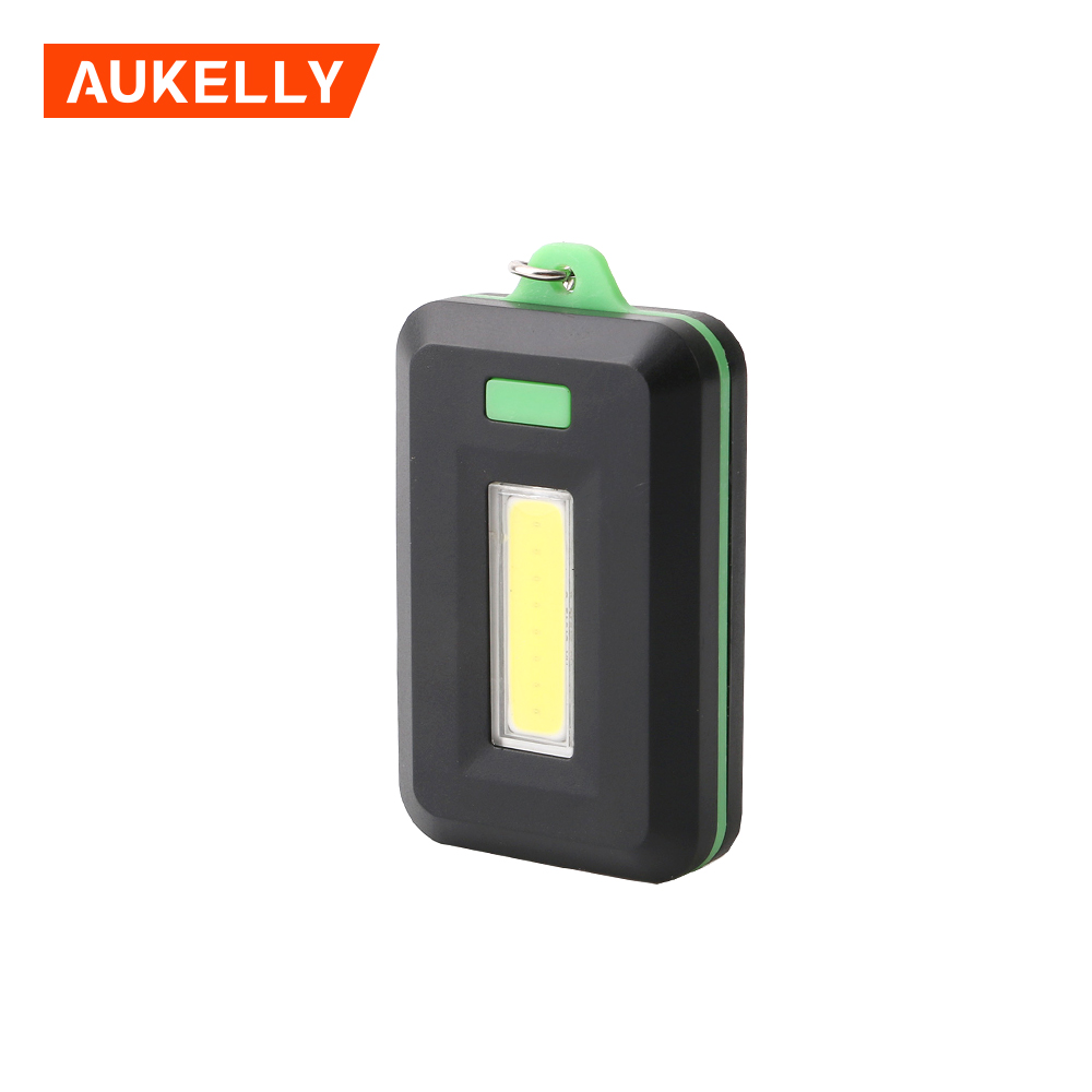 Keyring Light Pocket Emergency Mini Keychain Lamp COB LED Flashlight
