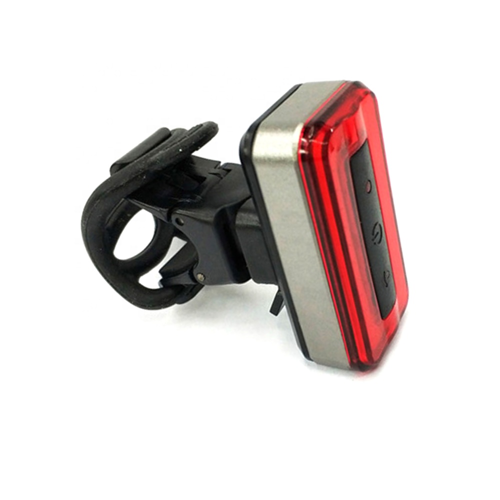 2 моделдер Велосипеддин арткы жарыгы USB кайра заряддалуучу суу өткөрбөйт циклдин куйрук лампасынын коопсуздук эскертүүсү Велосипеддин арткы COB LED арткы жарыгы B235