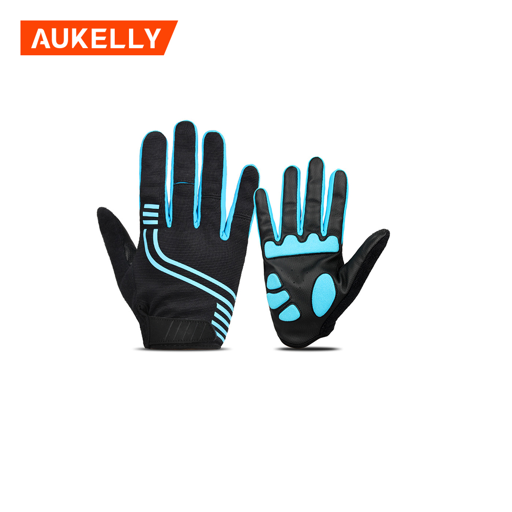 Long finger touch screen non-slip cycling gloves sports equipment mountain bike motorcycle gloves B-G52