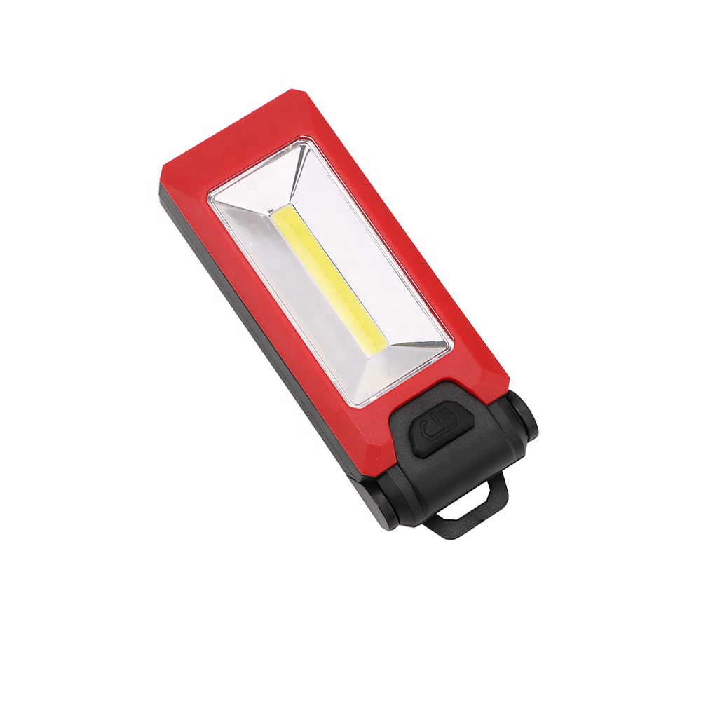 LED taittuva koukku toimiva taskulamppu auton hätätarkastuslamppu AAA paristo Vedenkestävä väliaikainen valonheitin COB työvalo WL20