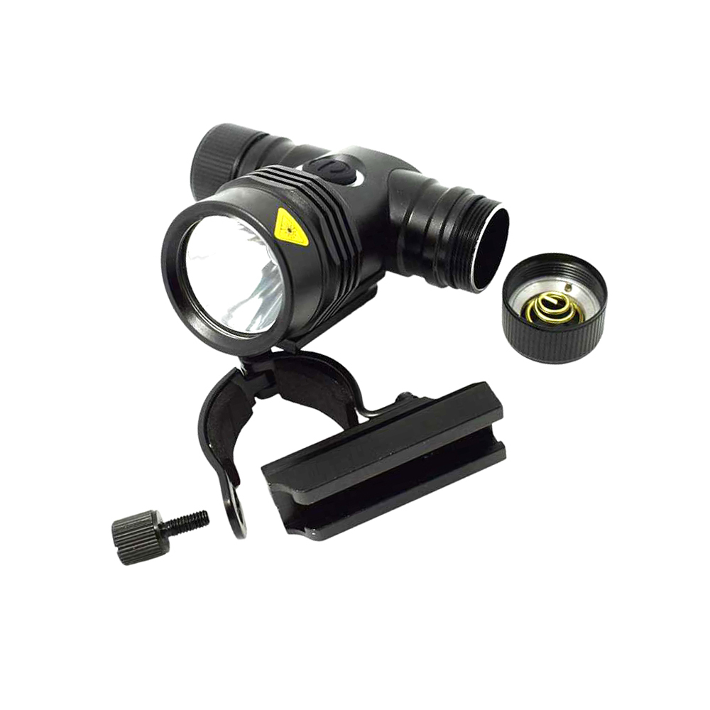 Мощна предна лампа за велосипед 1500 лумена T6 LED фарове за колоездене Факел водоустойчив Нощен фенер Силна скоба фарове за велосипеди B250