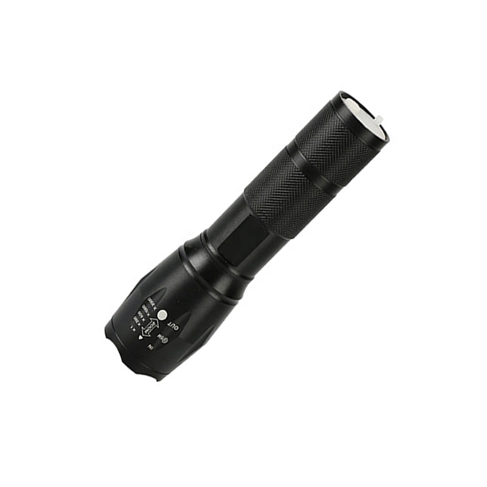 USB torch rechargeable usb Linterna waterproof Zoomable 1000LM Powerful Hunting Power bank Light usb rechargeable flashlight H8-USB