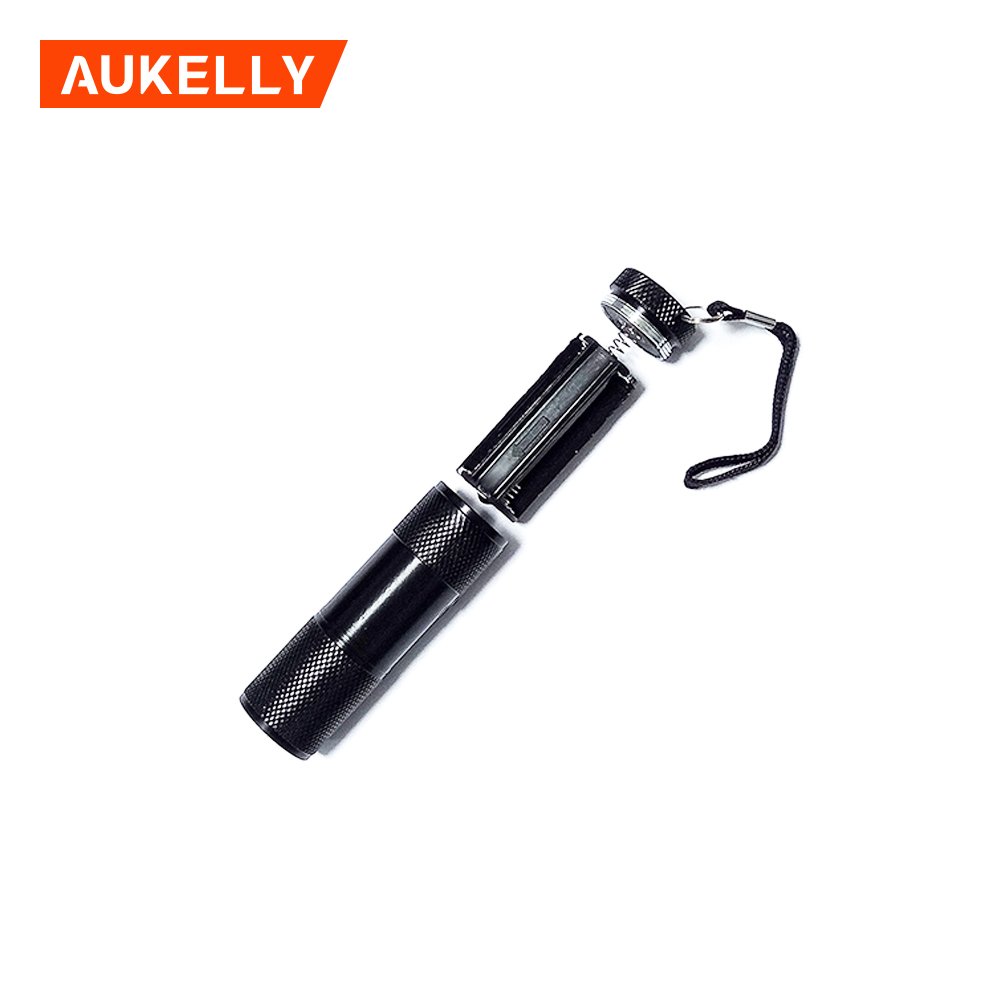 Aukelly Black Light Ultra Violet 395-400nm Torch 9 LED UV Flashlights laser pointer 365nm uv led torch
