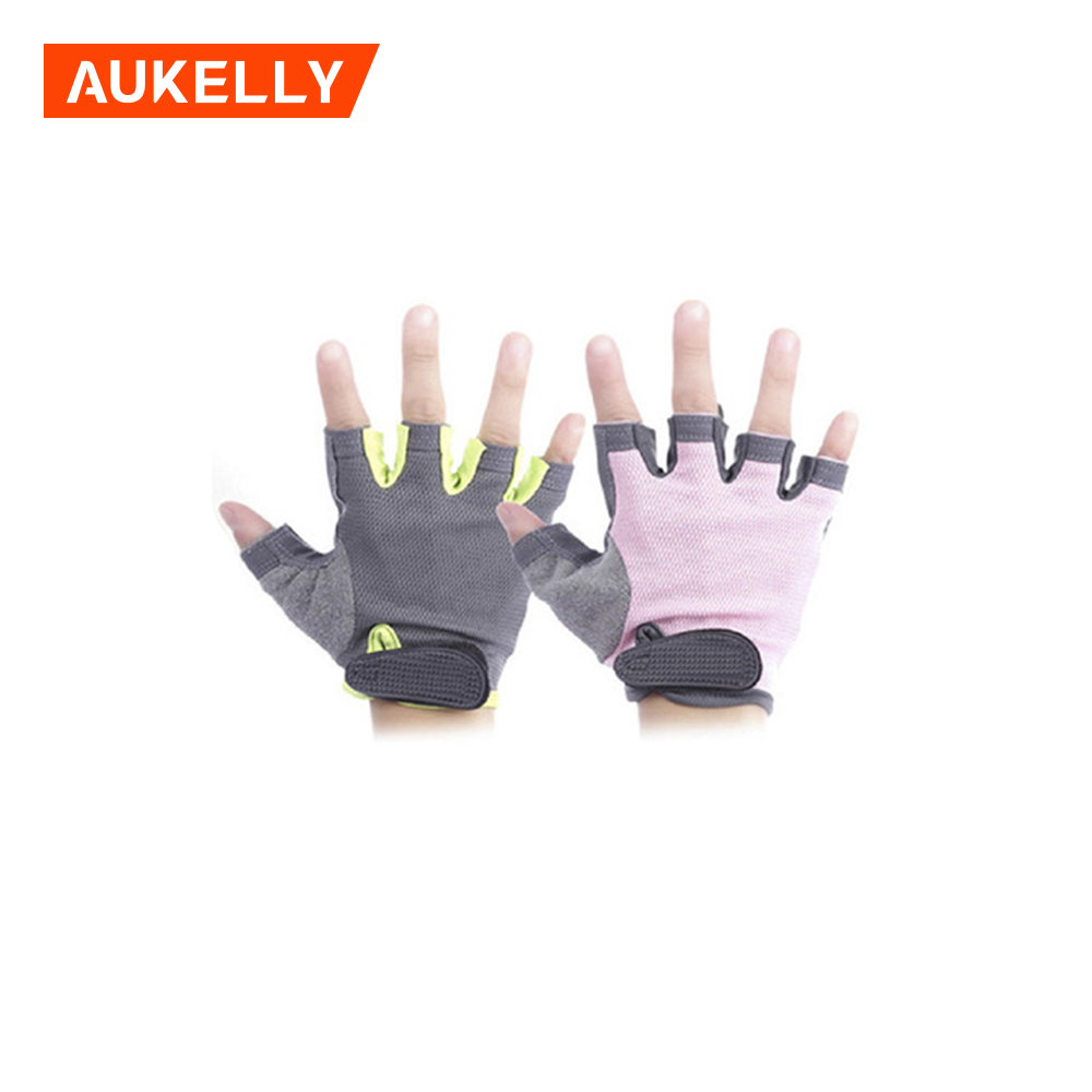 Sports Body Building Training  Men Women Paired Fitness Sport Gym Exercise Weightlifting Half Finger Gloves B-G49