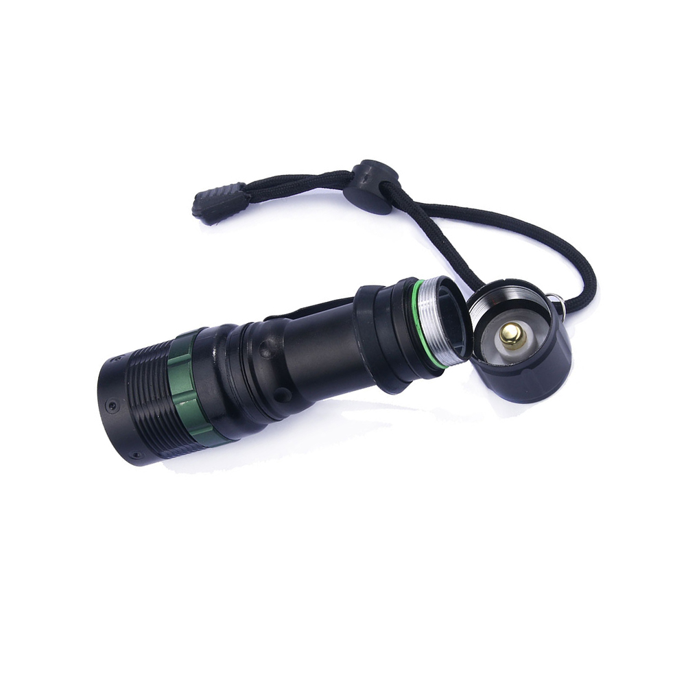 High Brightness Long Range Aluminum Alloy el feneri Adjustable Zoomable Rechargeable taschenlampe Q5LED Torch dimming flashlight