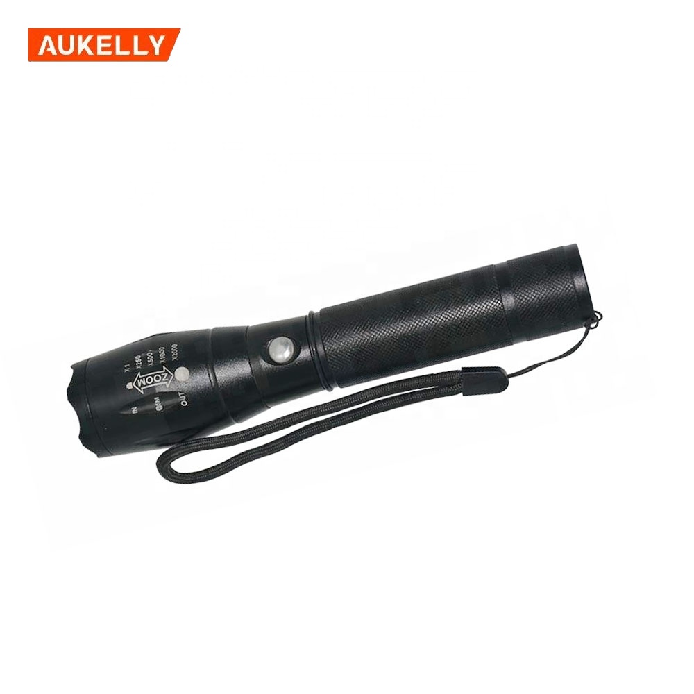 Waterproof Most Powerful led Torch 1000 lumens 18650 Rechargeable 10W XM-T6 Aluminium Led USB Flashlight Tactical set