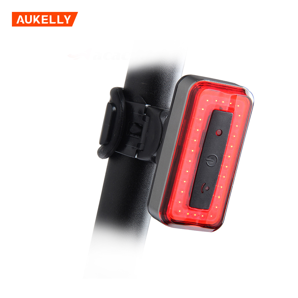USB Rechargeable Bike Taillight Safety Warning Waterproof Cycle Tail Lamp Cycling back Torch lamp COB LED Rear Light for bicycle B235