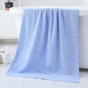 Κατηγορήστε μια απλή βαμβακερή πετσέτα μπάνιου οικιακής μαλακής απορροφητικής πετσέτας μπάνιου χονδρική ομαδική αγορά βαμβακερή πετσέτα μπάνιου κέντημα δώρου CM8