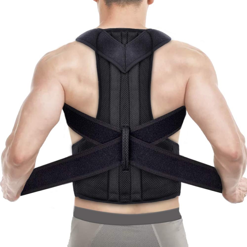 Corrector de suport del cinturó d'esquena Prevenir l'esquena geperuda Suport ajustable Corrector de postura PC-04