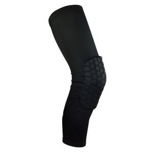 Honeycomb basketball anti-collision high-elasticity leggings and knee pads KS-10