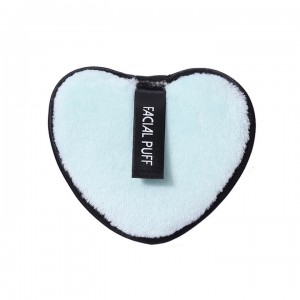 Makeup Remover Pads wholesale custom logo Washable Reusable microfiber Bamboo Cotton heart shaped private label Utility tool