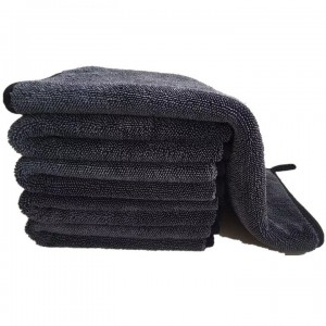Car Cleaning Towel All purpose High Quality Quick-Drying Single side Soft strong water adsorbent  Microfiber