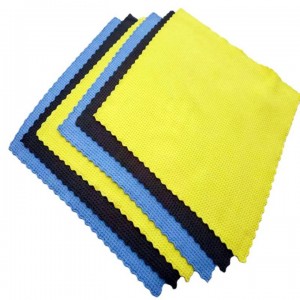 Car Cleaning Towel Edgeless Microfiber Pineapple quick dry Waffle water absorption