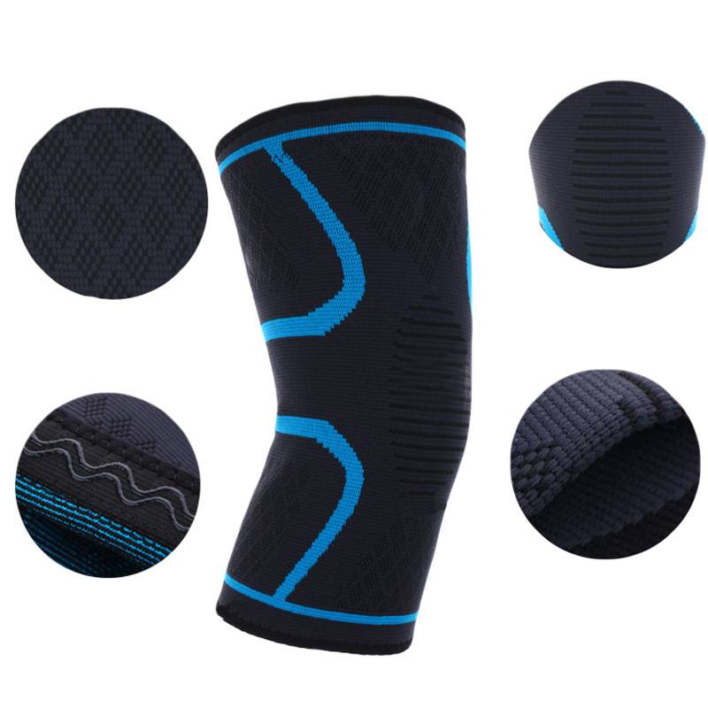 Free sample for Knee Brace Support - Knitted nylon sports knee pads KS-02 – Honest