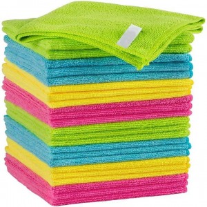 Cleaning Towel Cloth Streak Free Multipurpose Soft Super Absorbent Lint Free Microfiber  for House Kitchen Car Window Gifts
