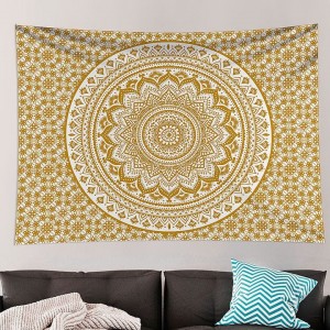 Wall hanging canvas Sun And Moon Good Night Wall Hanging Tapestry Gossip Tapestries Hippie, Bedroom Unicorn, Tapestry ,Multi-pattern Cloth