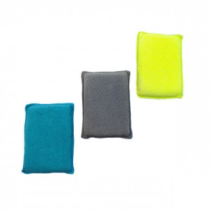 Cleaning Sponge Soft Microfiber Cleaning Proof Car Wax Brushes Home Block Polishing Soft Car Beauty Detailing Brush Applicator Pads